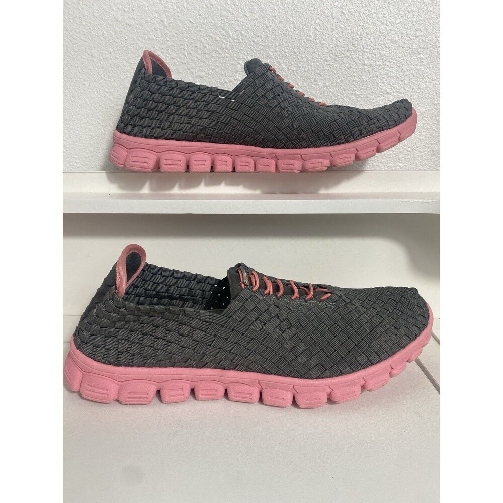 ZEE ALEXIS Women's Danielle Charcoal Melon Sneakers US 10 - Picture 5 of 16